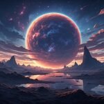 Image of Supernatural Landscape – Artistic Drawing – Item: