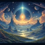 Image of Supernatural Landscape – Artistic Drawing – Item: