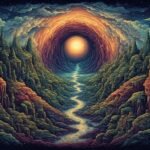 Image of Supernatural Landscape – Artistic Drawing – Item: 47761