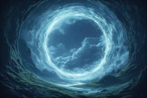 Image of Supernatural Landscape – Artistic Drawing – Item: