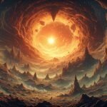 Image of Supernatural Landscape – Artistic Drawing – Item: