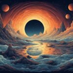 Image of Supernatural Landscape – Artistic Drawing – Item: 45159