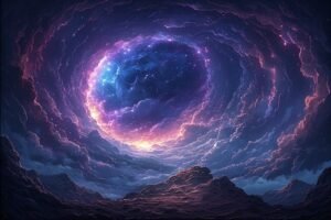 Image of Supernatural Landscape – Artistic Drawing – Item: