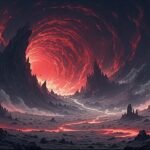 Image of Supernatural Landscape – Artistic Drawing – Item: 45146