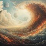 Image of Supernatural Landscape – Artistic Drawing – Item: 47790