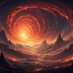 Image of Supernatural Landscape – Artistic Drawing – Item: 47791