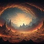 Image of Supernatural Landscape – Artistic Drawing – Item: 47797