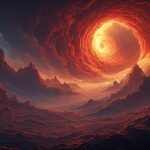 Image of Supernatural Landscape – Artistic Drawing – Item: 47798