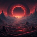 Image of Supernatural Landscape – Artistic Drawing – Item: 47801