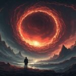Image of Supernatural Landscape – Artistic Drawing – Item: 47803