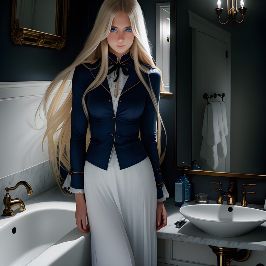 Image of Cosplay 015 – Bathroom Blonde