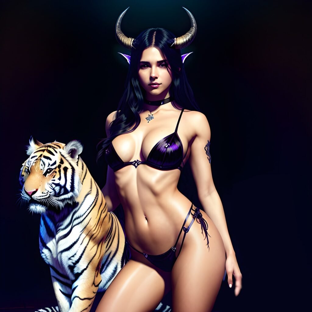 Image of Cosplay 048 – Succubus and Tiger