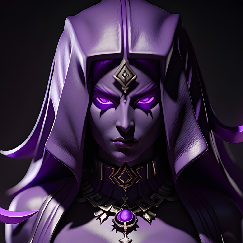 Image of Cosplay 093 – Purple Goddess