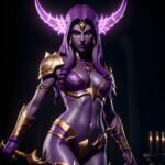 From the Cosplay 094 – Purple Goddess Image of Cosplay 094 – Purple Goddess