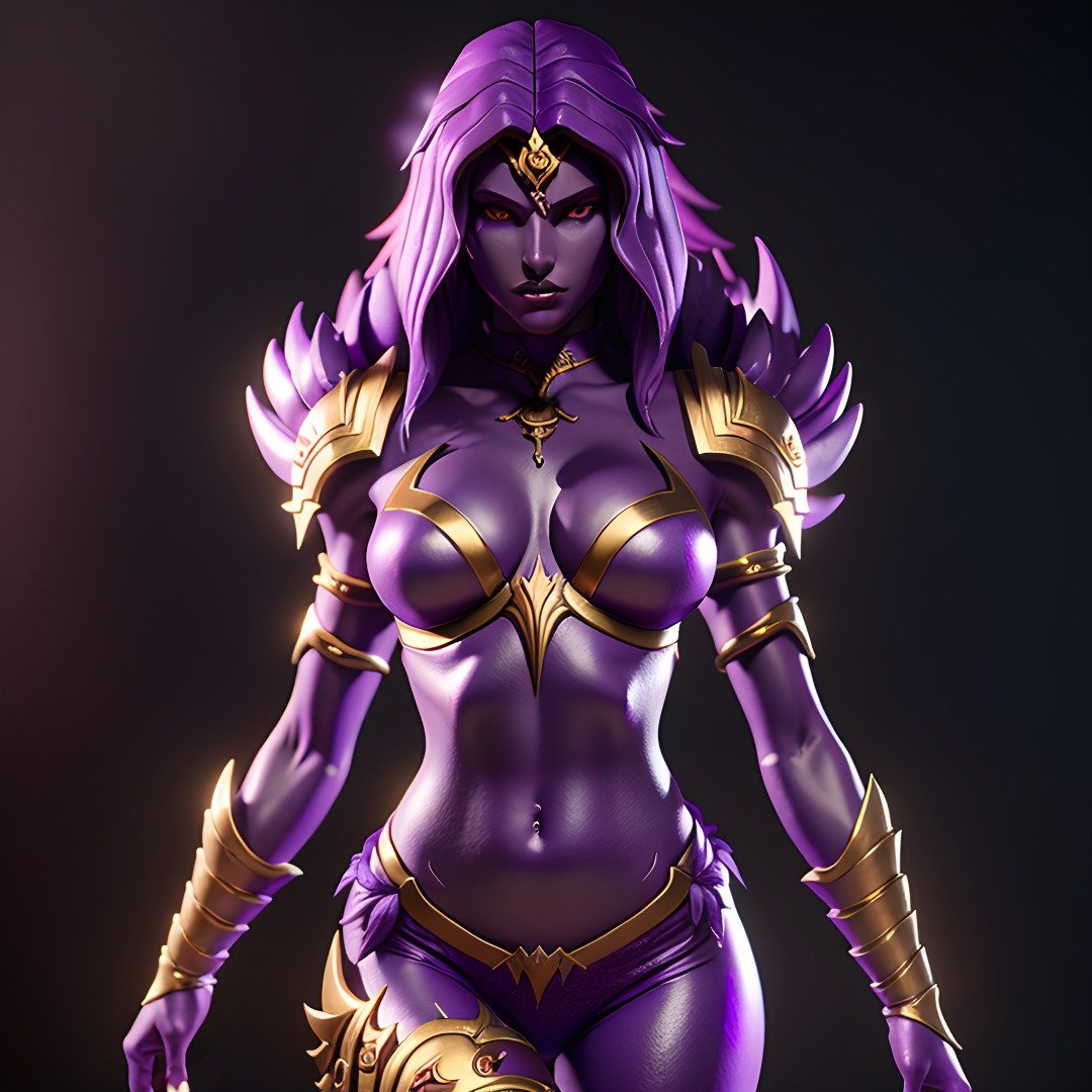 From the Cosplay 095 – Purple Goddess Image of Cosplay 095 – Purple Goddess
