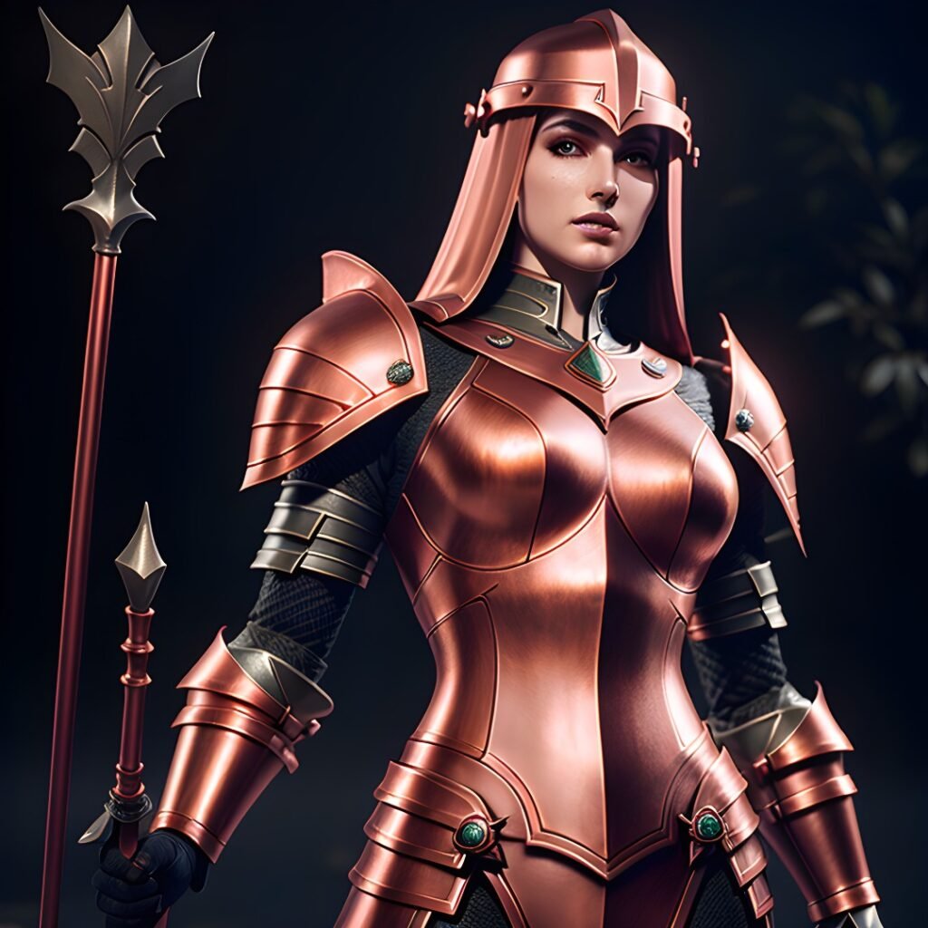 Image of Medieval Armour Girl 2