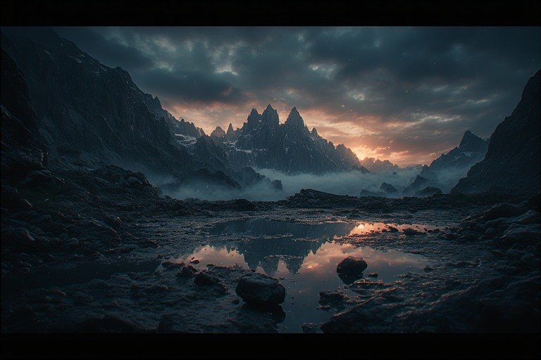 From the Supernatural Landscape – Artistic Drawing – Item: 56289 Image of Supernatural Landscape – Artistic Drawing – Item: 56289