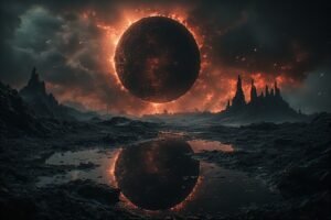 Image of Supernatural Landscape – Artistic Drawing – Item: 56278