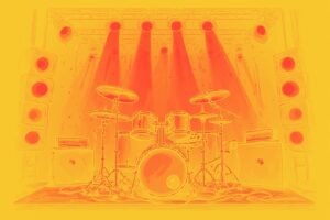 Image of Musical Instrument – Artistic Drawing – Item: 53400