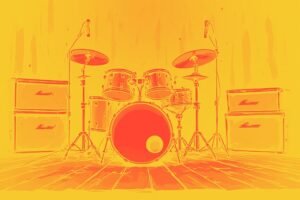 Image of Musical Instrument – Artistic Drawing – Item: 53401