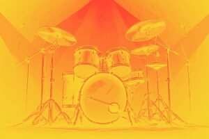 Image of Musical Instrument – Artistic Drawing – Item: