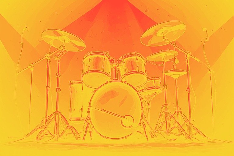 From the Musical Instrument – Artistic Drawing – Item: Image of Musical Instrument – Artistic Drawing – Item:
