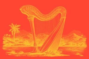 Image of Musical Instrument – Artistic Drawing – Item: 53434