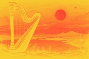 Image of Musical Instrument – Artistic Drawing – Item: 53437
