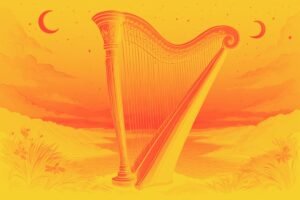 Image of Musical Instrument – Artistic Drawing – Item: 53443