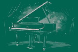 Image of Musical Instrument – Artistic Drawing – Item: 52930