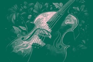 Image of Musical Instrument – Artistic Drawing – Item: 52933