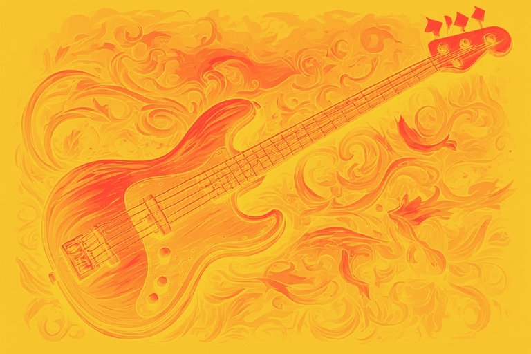 Image of Musical Instrument – Artistic Drawing – Item: 53273