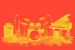 Image of Musical Instrument – Artistic Drawing – Item: 53365