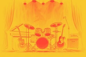 Image of Musical Instrument – Artistic Drawing – Item: 53367