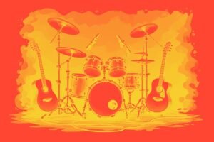 Image of Musical Instrument – Artistic Drawing – Item: 53369