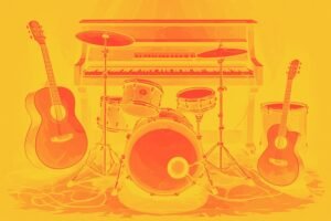 Image of Musical Instrument – Artistic Drawing – Item: 53370