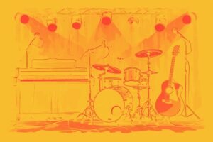 Image of Musical Instrument – Artistic Drawing – Item: 53371