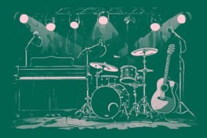 Image of Musical Instrument – Artistic Drawing – Item: 53034
