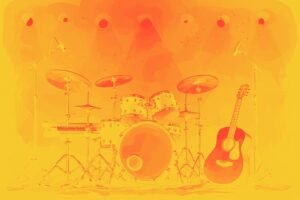 Image of Musical Instrument – Artistic Drawing – Item: 53372