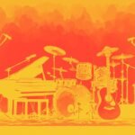 Image of Musical Instrument – Artistic Drawing – Item: 53375