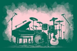 Image of Musical Instrument – Artistic Drawing – Item: 53038