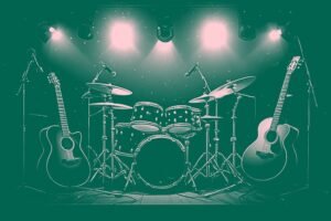 Image of Musical Instrument – Artistic Drawing – Item: 53040