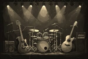 Image of Musical Instrument – Artistic Drawing – Item: 54051