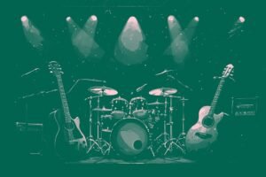 Image of Musical Instrument – Artistic Drawing – Item: 53042