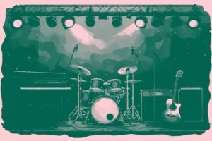 Image of Musical Instrument – Artistic Drawing – Item: 53043