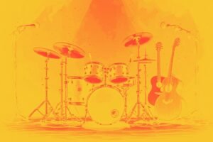 Image of Musical Instrument – Artistic Drawing – Item: 53383