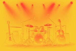 Image of Musical Instrument – Artistic Drawing – Item: 53384