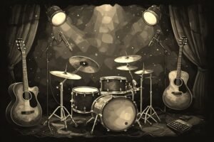 Image of Musical Instrument – Artistic Drawing – Item: 54057