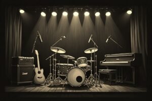 Image of Musical Instrument – Artistic Drawing – Item: 54058