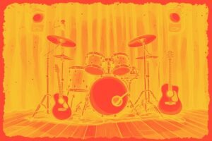Image of Musical Instrument – Artistic Drawing – Item: 53388